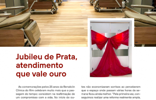Renalclin celebra 25 anos de história e inaugura nova sala de hemodiálise