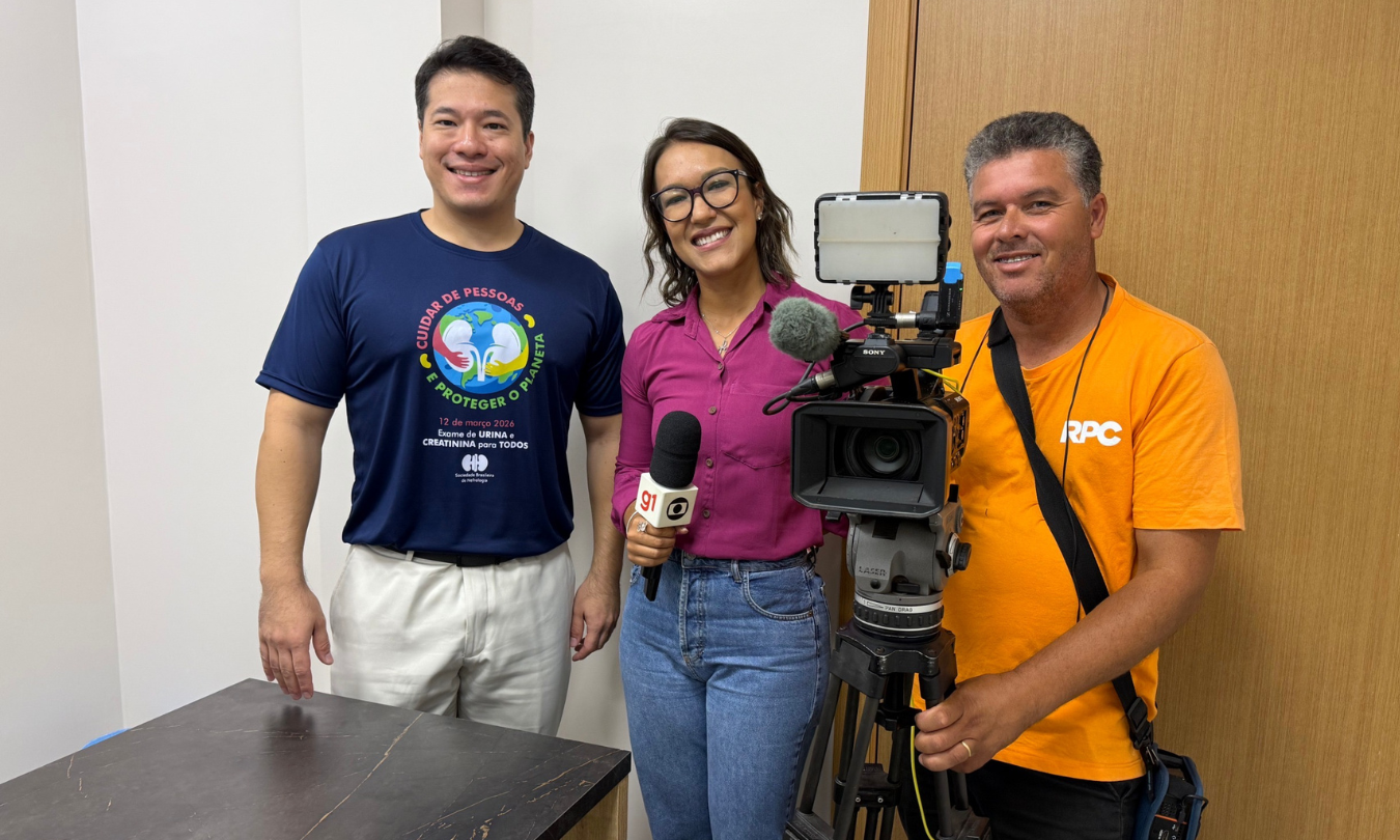 Renalclin na mídia: Dr. Guilherme fala sobre saúde renal na Rpc TV